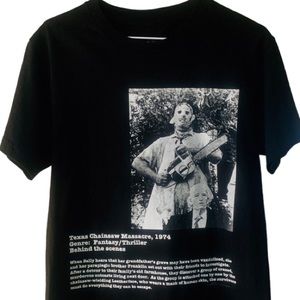 THE TEXAS CHAINSAW MASSACRE T-Shirt | Black‎ | Size Small
